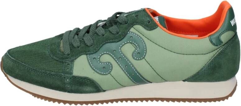 Wushu Ruyi Suede Heren Sneakers Green Heren