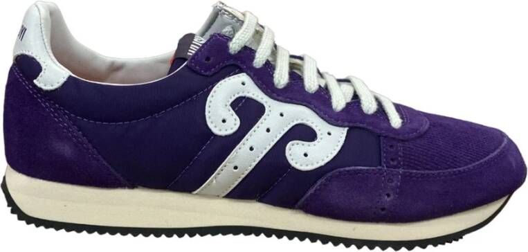 Wushu Ruyi Suede Sneaker Tiantan 53 Purple Heren