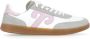 Wushu Ruyi Witte leren sneakers met ronde neus - Thumbnail 1
