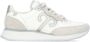 Wushu Ruyi Witte sneakers van stof en leer - Thumbnail 1