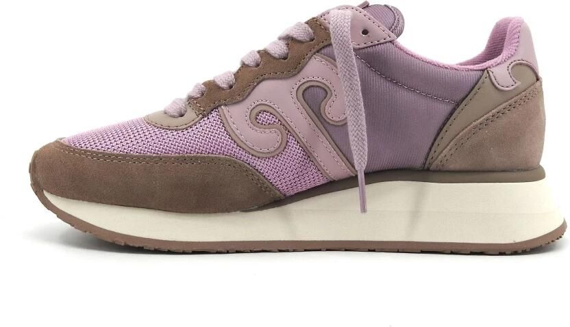 Wushu Ruyi Lila Veterschoenen Elegante Sneakers Multicolor Dames - Foto 3