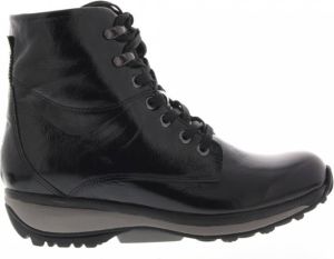 Xsensible 30111.3 Milton Black Patent G-Wijdte Veter boots