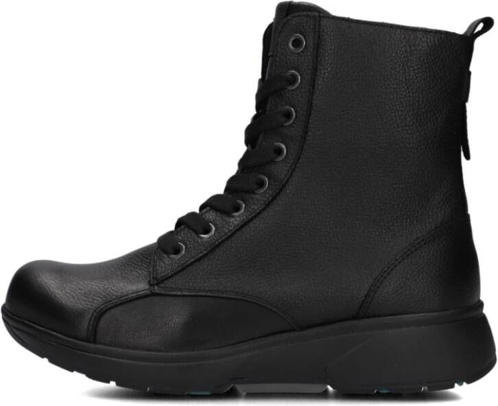 XSENSIBLE Hoge Sneakers Dames Asti Maat: 40 Materiaal: Leer Kleur: Zwart - Foto 2