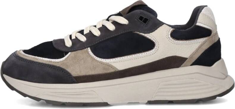 Xsensible Blauwe Lage Sneakers Dames Manhattan
