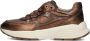 XSENSIBLE Lage Sneakers Dames Ponte Vecchio Maat: 39 Materiaal: Lakleer Kleur: Bronskleurig - Thumbnail 2