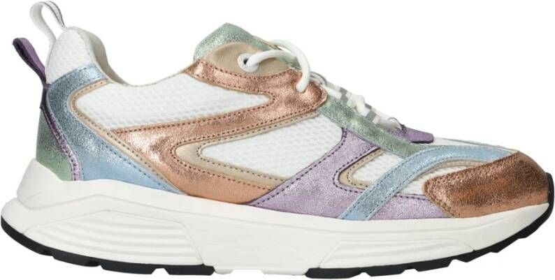 Xsensible Dames Veterschoenen Brooklyn Women Pastel Combi Multi