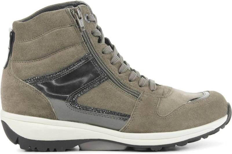 Xsensible 30116.2.501-GX dames veterboots sportief beige