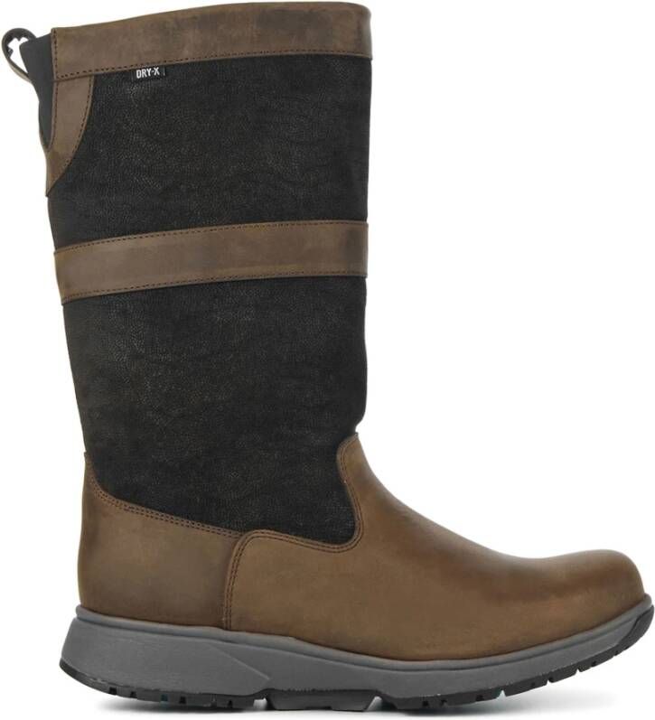 Xsensible Stretchwalker Korte Laars Cork Men 40406 5 301 H Bruin Dry-X - Foto 2