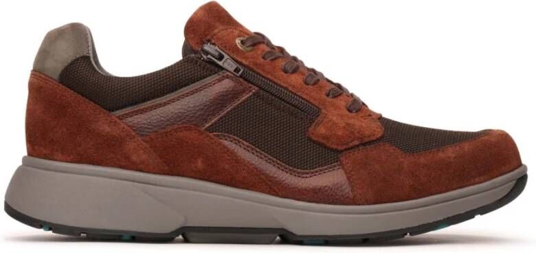 Xsensible Cognac Sneakers Brown Heren