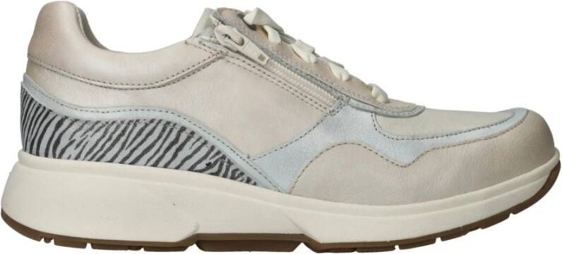 Xsensible Comfort Stretch Sneakers Beige Dames