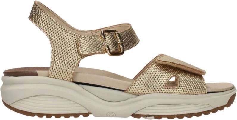 Xsensible Comfortabele Gouden Zomer Sandaal Yellow Dames