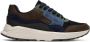XSENSIBLE Lage Sneakers Heren Sue H Sneaker Maat: 41 Materiaal: Leer Kleur: Blauw - Thumbnail 2