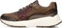 XSENSIBLE Lage Sneakers Dames Golden Gate Lady Maat: 39 Materiaal: Leer Kleur: Bruin - Thumbnail 2