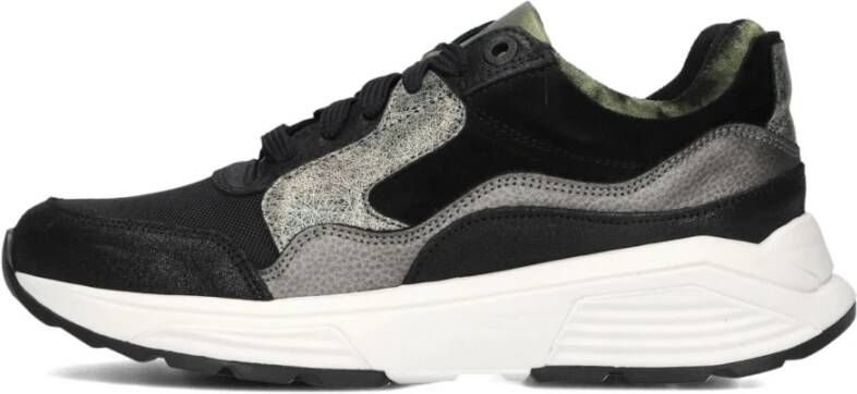 XSENSIBLE Lage Sneakers Dames Golden Gate Lady Maat: 39 Materiaal: Suède Kleur: Zwart