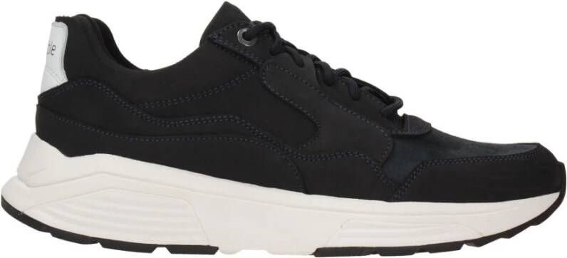 Xsensible Golden Gate sneaker met stretch Blauw Heren