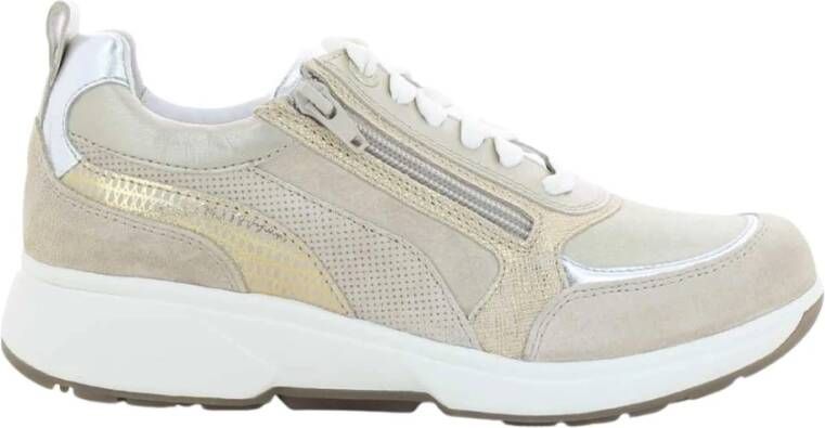 Xsensible Goud Valletta Damesschoenen Beige Dames