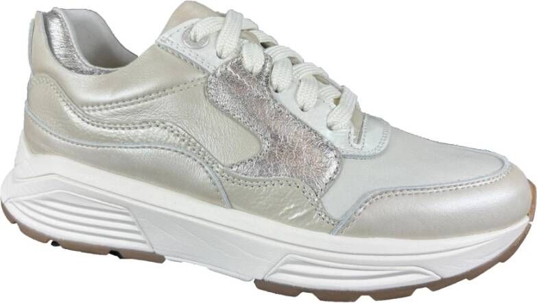 Xsensible Gouden Poort Sneaker Schoenen Beige Dames
