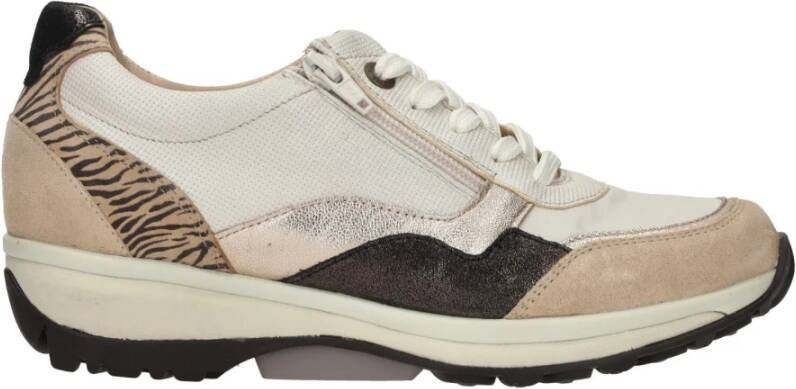 Xsensible Iona veterschoen met stretch Beige Dames