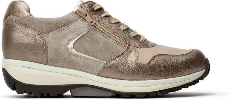 Xsensible Jersey Sneakers Beige Dames