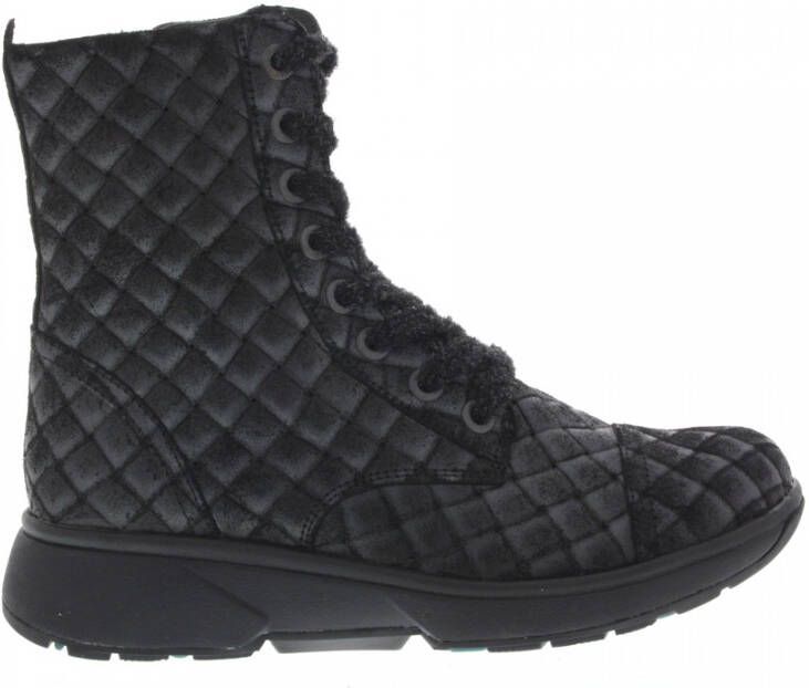 Xsensible 30203.5 Riga Black Vintage Braided H-Wijdte Veter boots - Foto 3