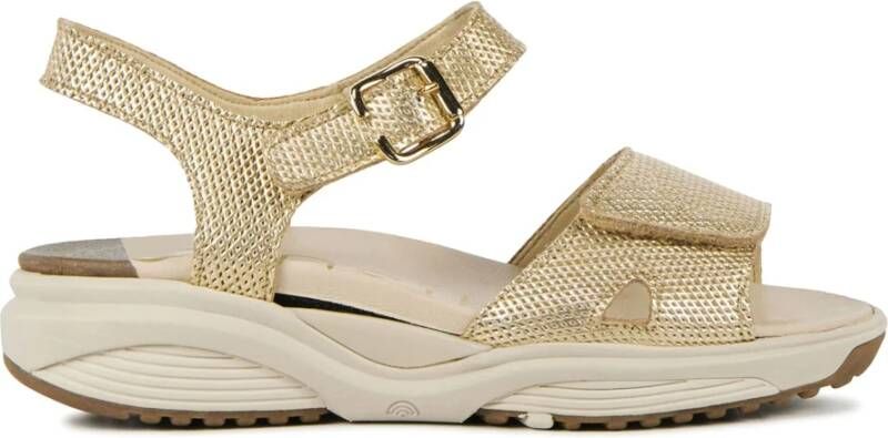 Xsensible Comfortabele Gouden Zomer Sandaal Yellow Dames - Foto 4