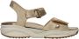 Xsensible Comfortabele Gouden Zomer Sandaal Yellow Dames - Thumbnail 2