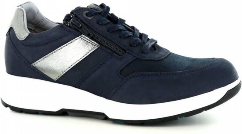 Xsensible Vrouwen Nubuck Lage sneakers Damesschoenen 30201.2 nub Blauw - Foto 17