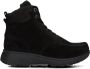 XSENSIBLE Veterboots Dames Sue H Sneaker Vacht Maat: 42 Materiaal: Suède Kleur: Zwart - Thumbnail 1