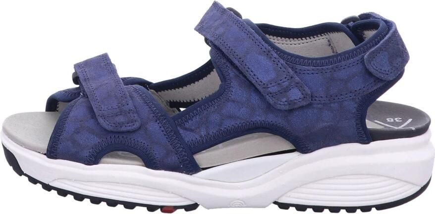 Xsensible NIKITI 30299.5.254 Blauwe dames Stretchwalker wandelsandalen wijdte H - Foto 3