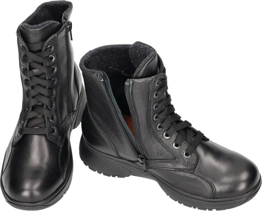 Xsensible 30235.3.001-HX dames veterboots sportief zwart - Foto 3