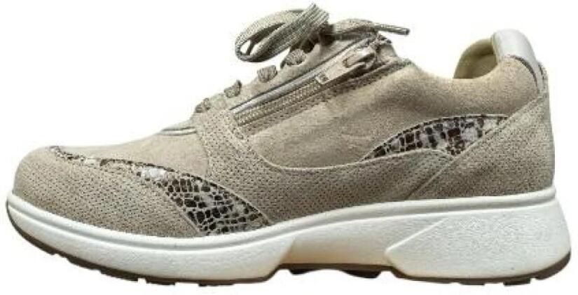 Xsensible Dames Veterschoenen Andorra Sand Combi Hx Zand - Foto 2