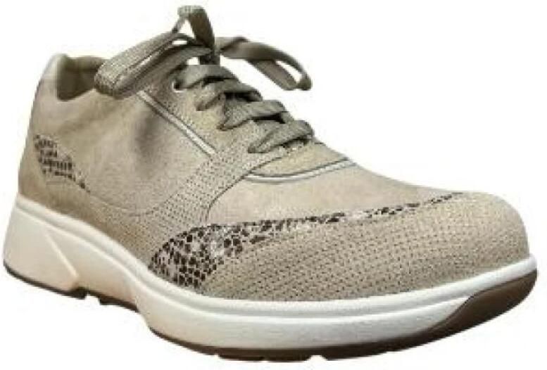 Xsensible Dames Veterschoenen Andorra Sand Combi Hx Zand - Foto 3