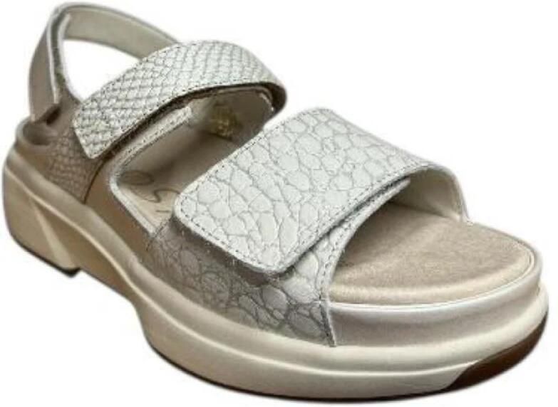 XSENSIBLE Sandalen met Hak Dames Aruba Leer Beige - Foto 2