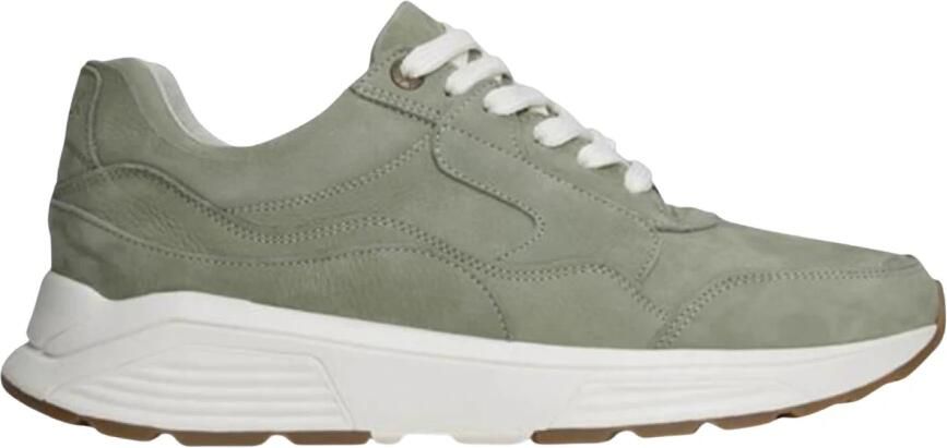 XSENSIBLE Lage Sneakers Heren Golden Gate Men Suède Groen