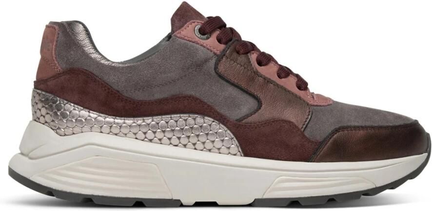 XSENSIBLE Lage Sneakers Dames Golden Gate Lady Suède Bruin - Foto 3