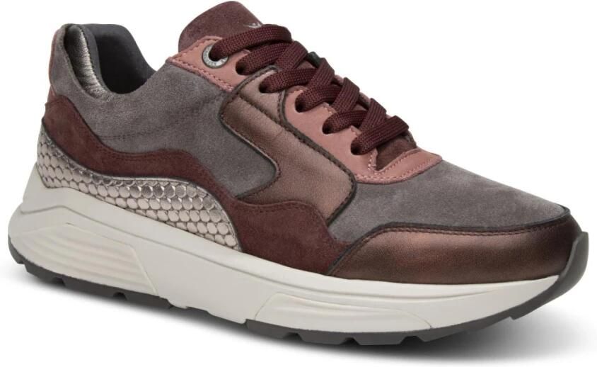 XSENSIBLE Lage Sneakers Dames Golden Gate Lady Suède Bruin - Foto 4