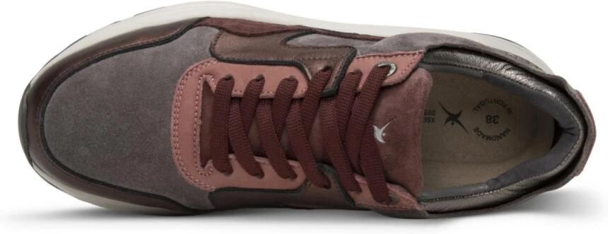 XSENSIBLE Lage Sneakers Dames Golden Gate Lady Suède Bruin - Foto 6
