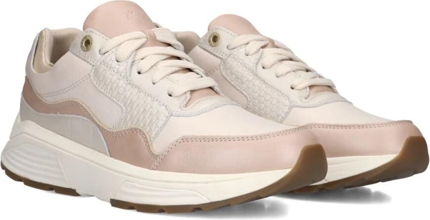 Xsensible Comfortsneaker dames Golden Gate beige soft coral combi Steunzolen Bonne Shoe - Foto 6