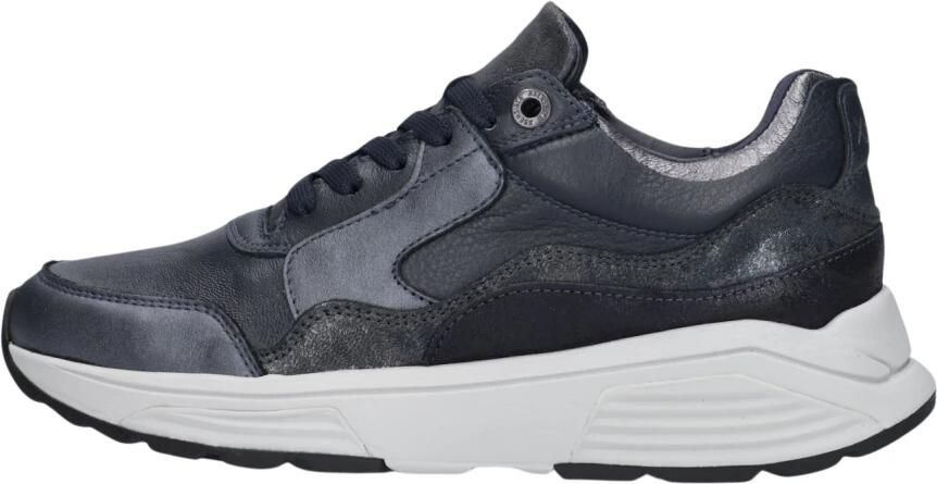 XSENSIBLE Lage Sneakers Golden Gate Suède Blauw - Foto 5