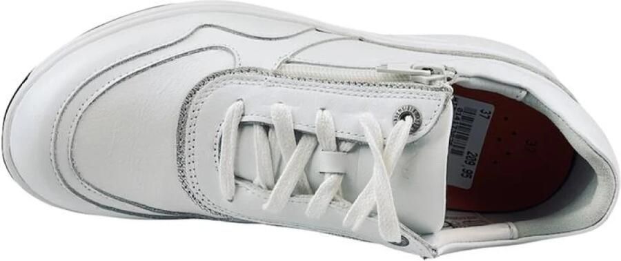 XSENSIBLE Lage Sneakers Dames Lima Leer Wit - Foto 4