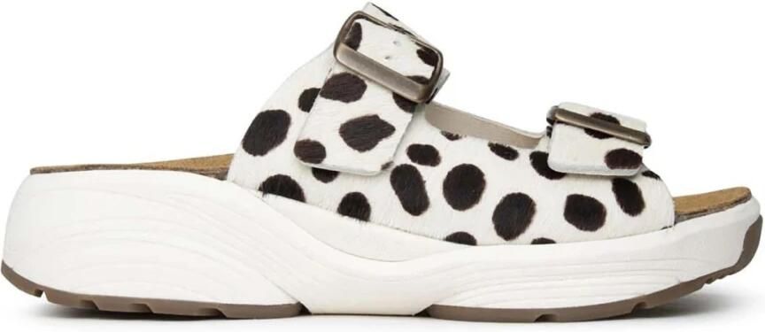 Xsensible Lotus Stretchwalker Slippers Dames Wit