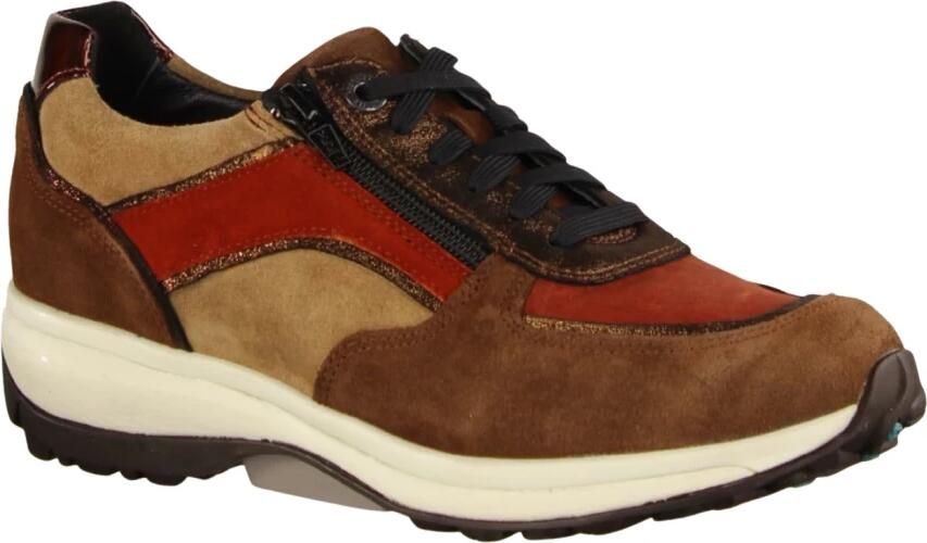 Xsensible Stretchwalker Sneaker Lucca 30112.2.321 GX Bruin Brons Combi 6½ - Foto 4