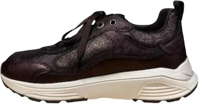 XSENSIBLE Lage Sneakers Dames Milau Suède Paars - Foto 2