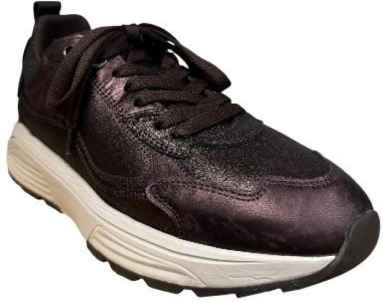 XSENSIBLE Lage Sneakers Dames Milau Suède Paars - Foto 3