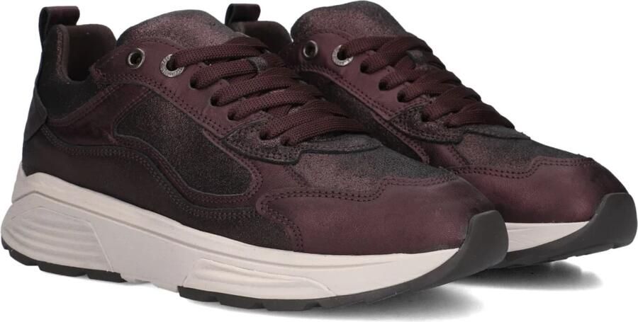 XSENSIBLE Lage Sneakers Dames Milau Suède Paars - Foto 4