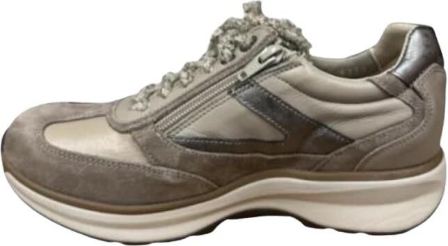 Xsensible 30154.3.531-GX dames veterschoenen sportief beige - Foto 3