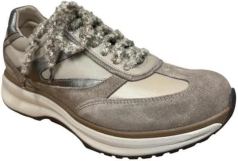 Xsensible 30154.3.531-GX dames veterschoenen sportief beige - Foto 4