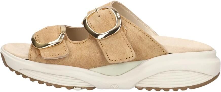 XSENSIBLE Slippers Dames Mykonos Maat: 42 Materiaal: Suède Kleur: Camel - Foto 2