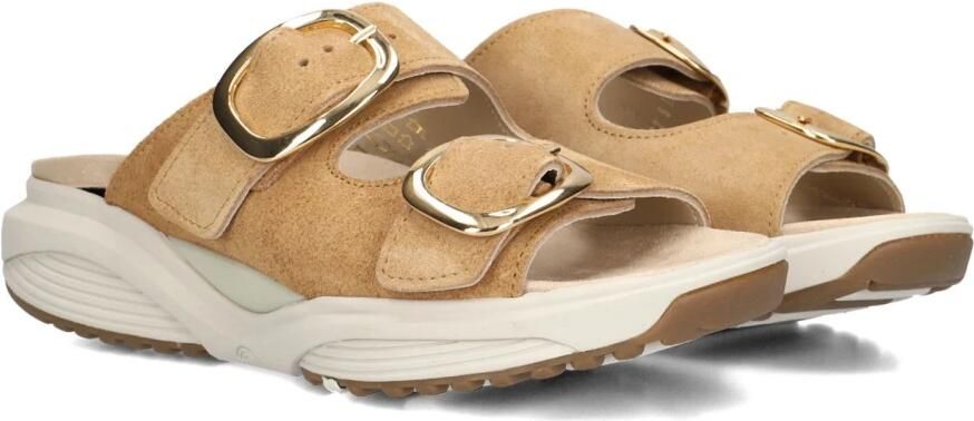 XSENSIBLE Slippers Dames Mykonos Maat: 42 Materiaal: Suède Kleur: Camel - Foto 3