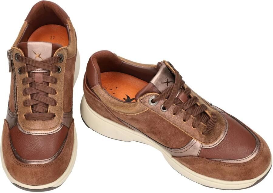 Xsensible -Dames bruin sneakers - Foto 2
